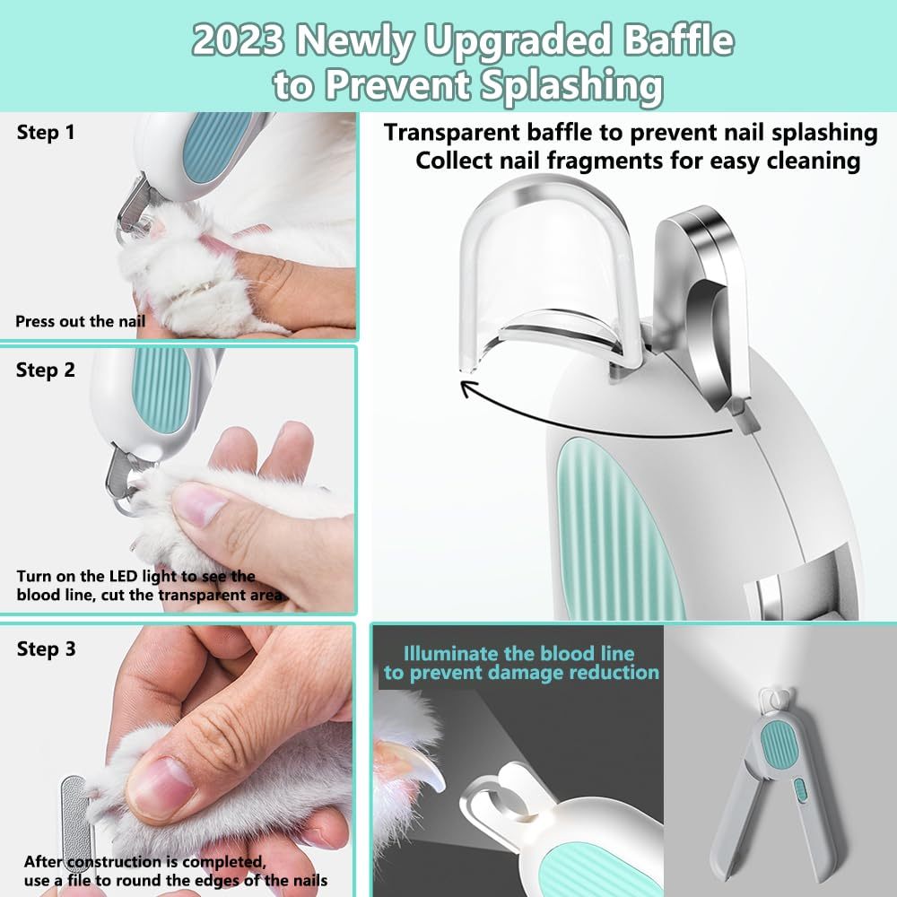 Pet Nail Clippers – Safe, Precise Trimming for Dogs & Cats - Best Pet Village