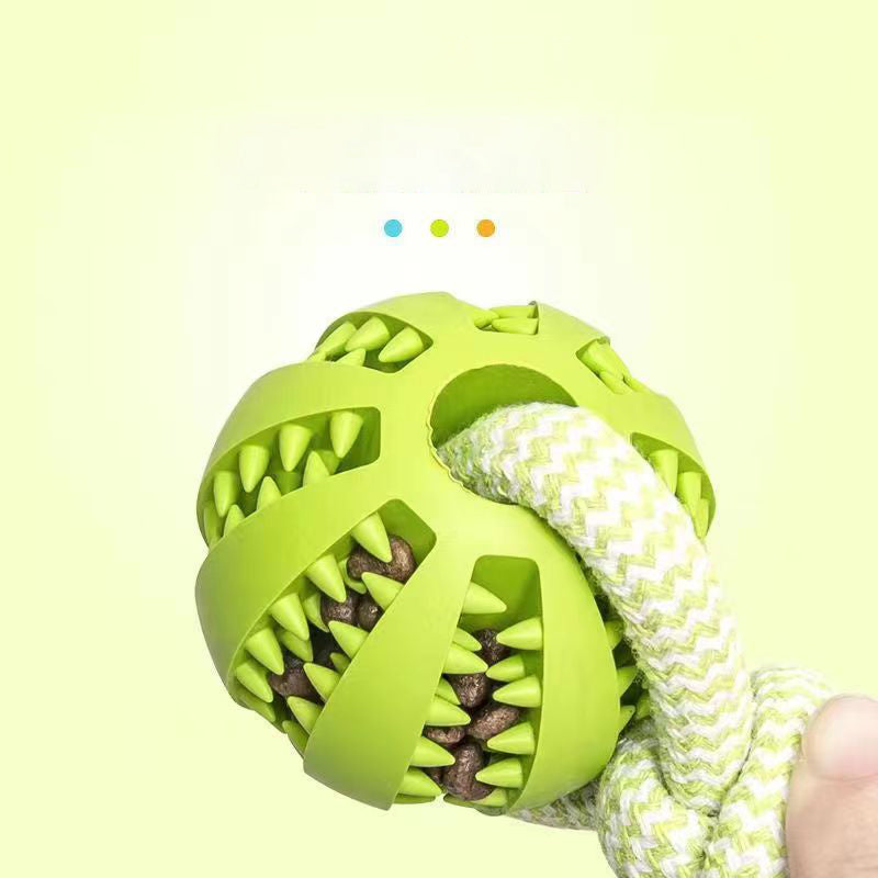 Interactive Dog Toys: Chew-Proof Hemp Rope & Treat Balls - Best Pet Village