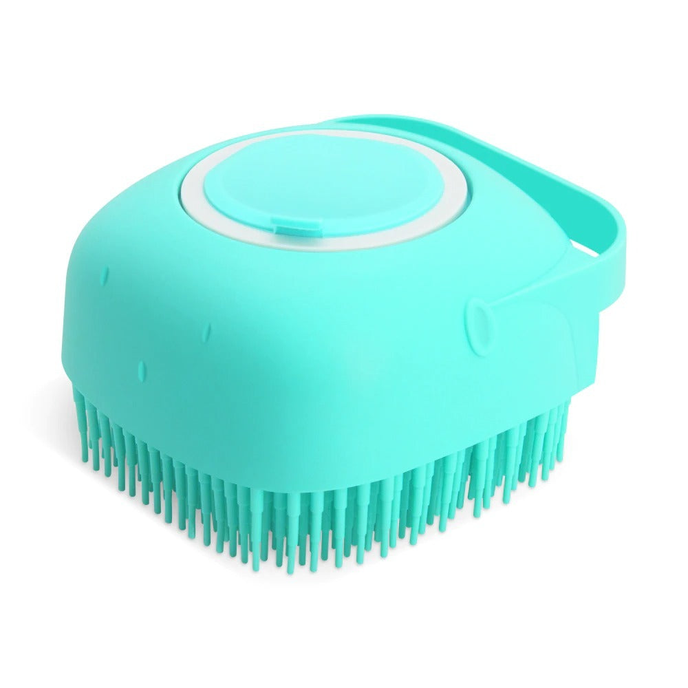 Silicone Pet Shampoo Massager: Soft Grooming Brush for Cats & Dogs - Best Pet Village