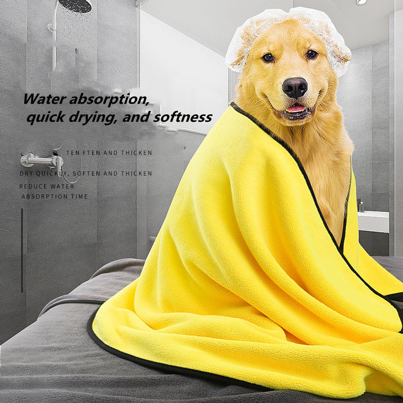 Ultra-Absorbent Dog Towel: Quick-Dry Microfiber for Pets - Best Pet Village