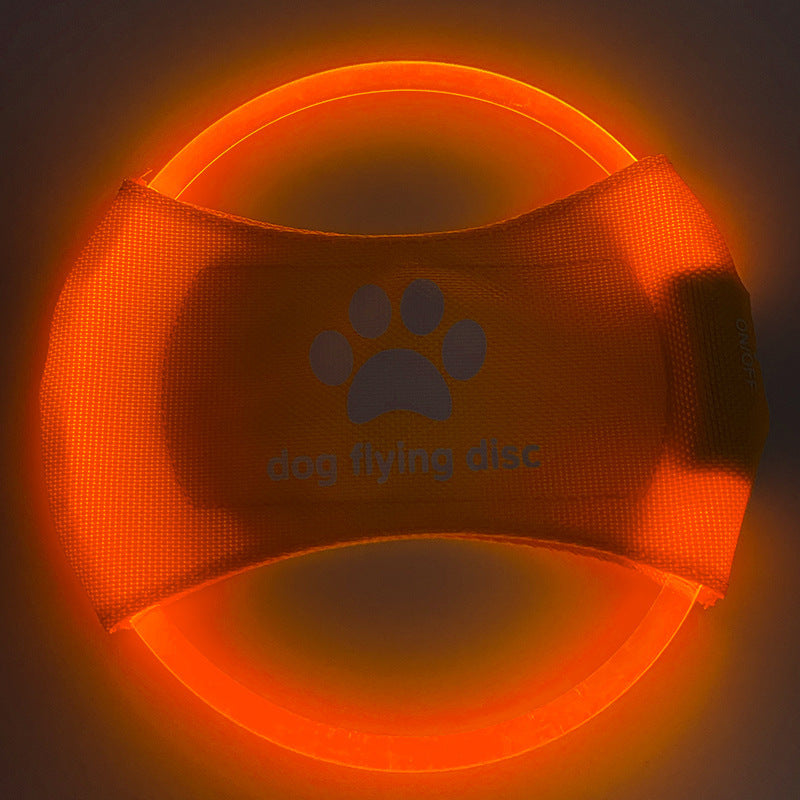 Fun LED Glowing Dog Flying Discs: Interactive Training & Play Toy for Pets - Best Pet Village