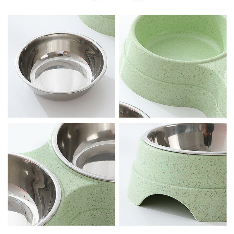 Double Pet Bowls - For Dogs & Cats - Best Pet Village