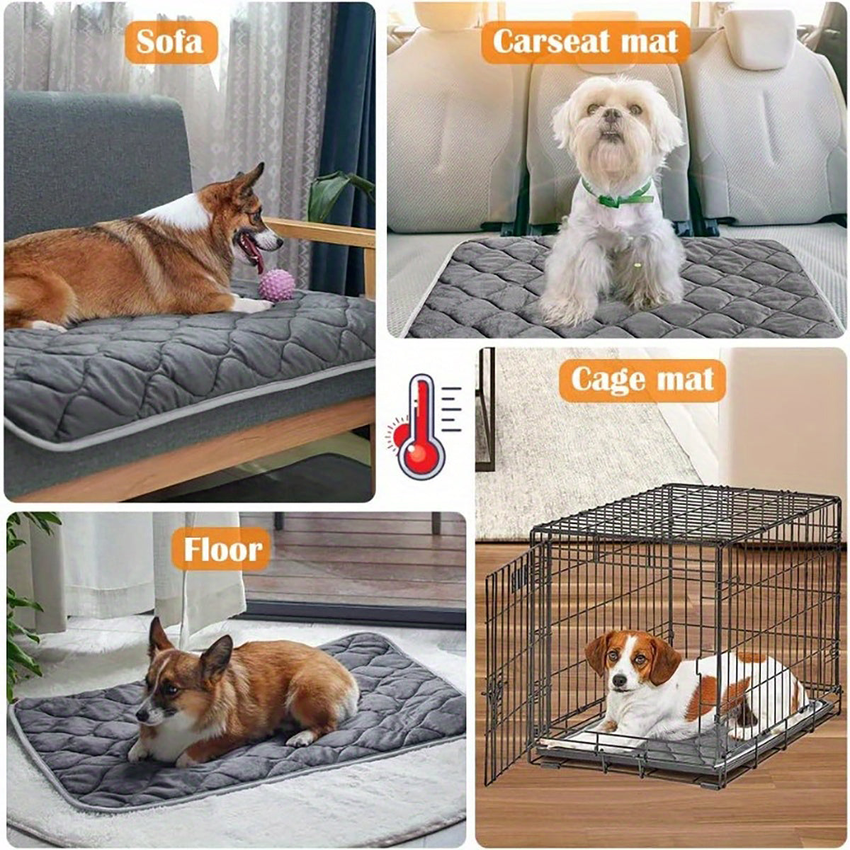 Washable Thermal Mat for Dogs & Cats - Best Pet Village