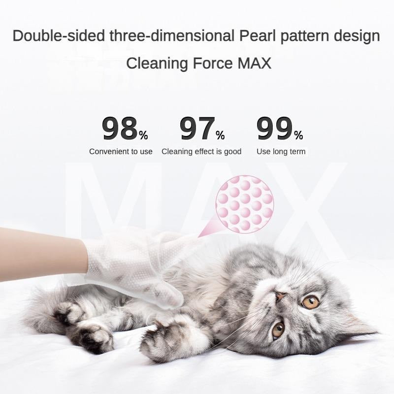 Pet Grooming Cleaning Gloves - Best Pet Village