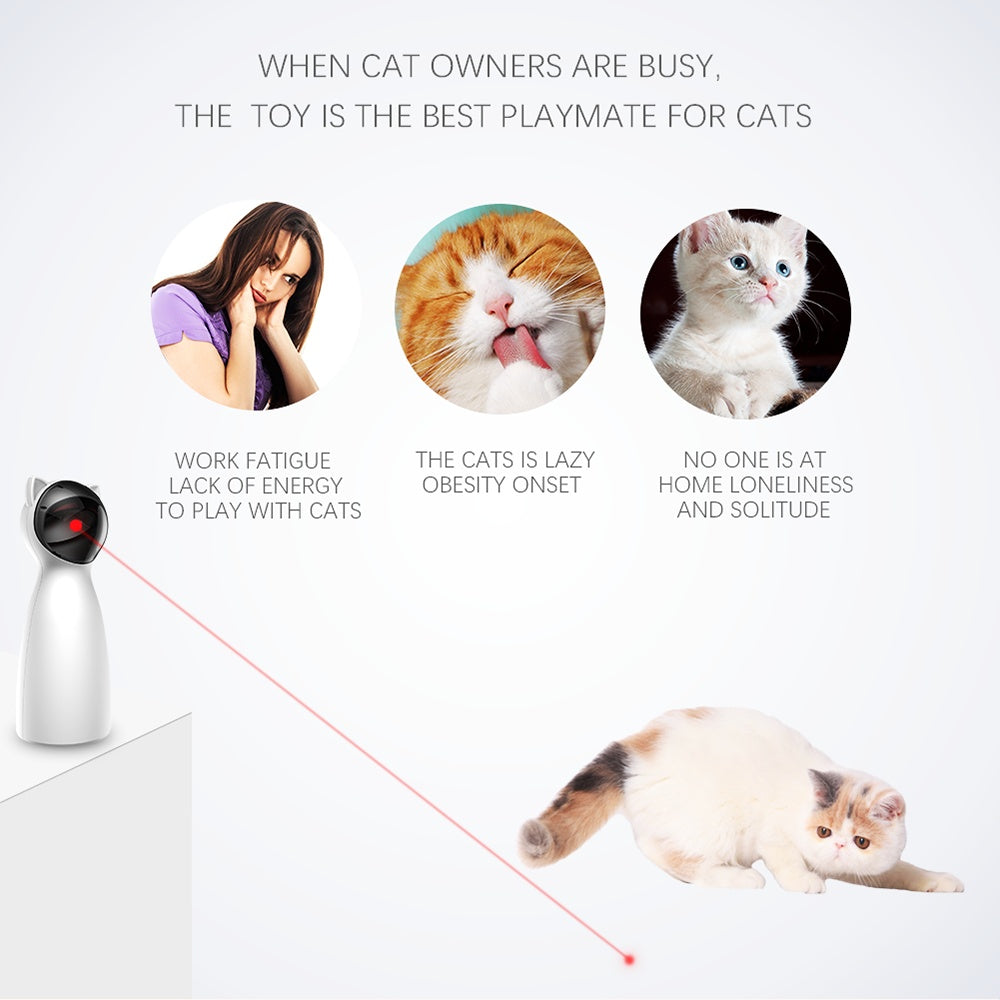 Smart LED Laser Cat Toy - Best Pet Village