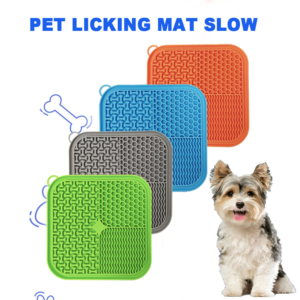 Premium Dog Lick Mat with Suction Cups – Slow Feeder & Anxiety Relief - Best Pet Village