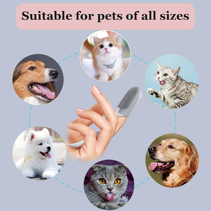 Silicone Finger Toothbrush – Oral Care for Dogs & Cats - Best Pet Village