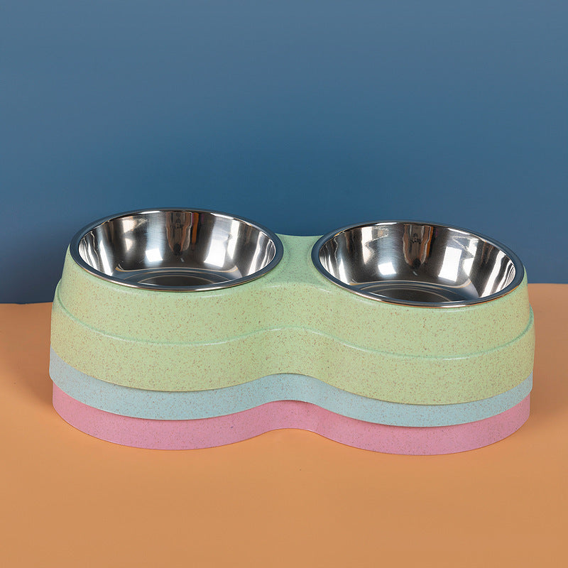 Double Pet Bowls - For Dogs & Cats - Best Pet Village