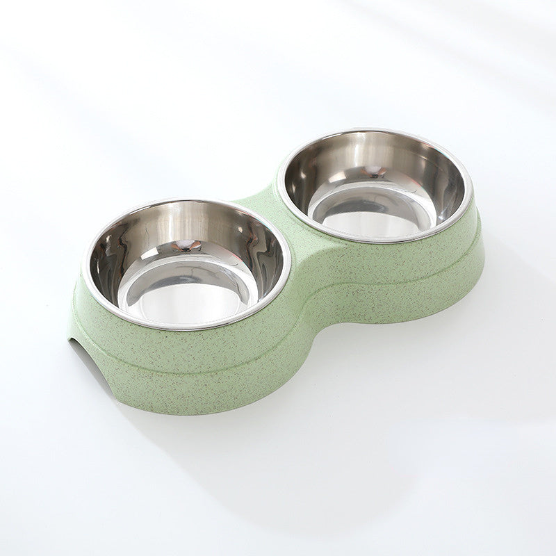 Double Pet Bowls - For Dogs & Cats - Best Pet Village