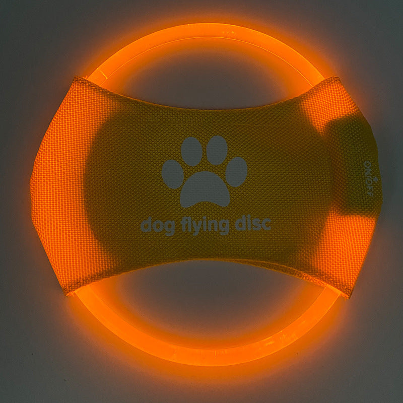 Fun LED Glowing Dog Flying Discs: Interactive Training & Play Toy for Pets - Best Pet Village