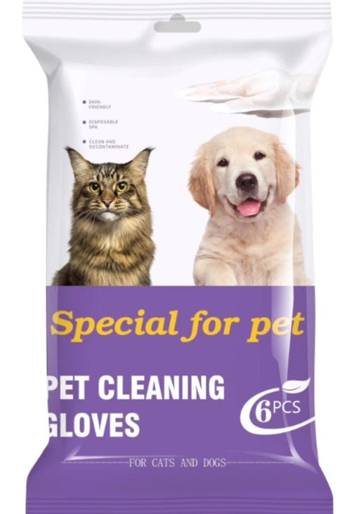 Pet Grooming Cleaning Gloves - Best Pet Village