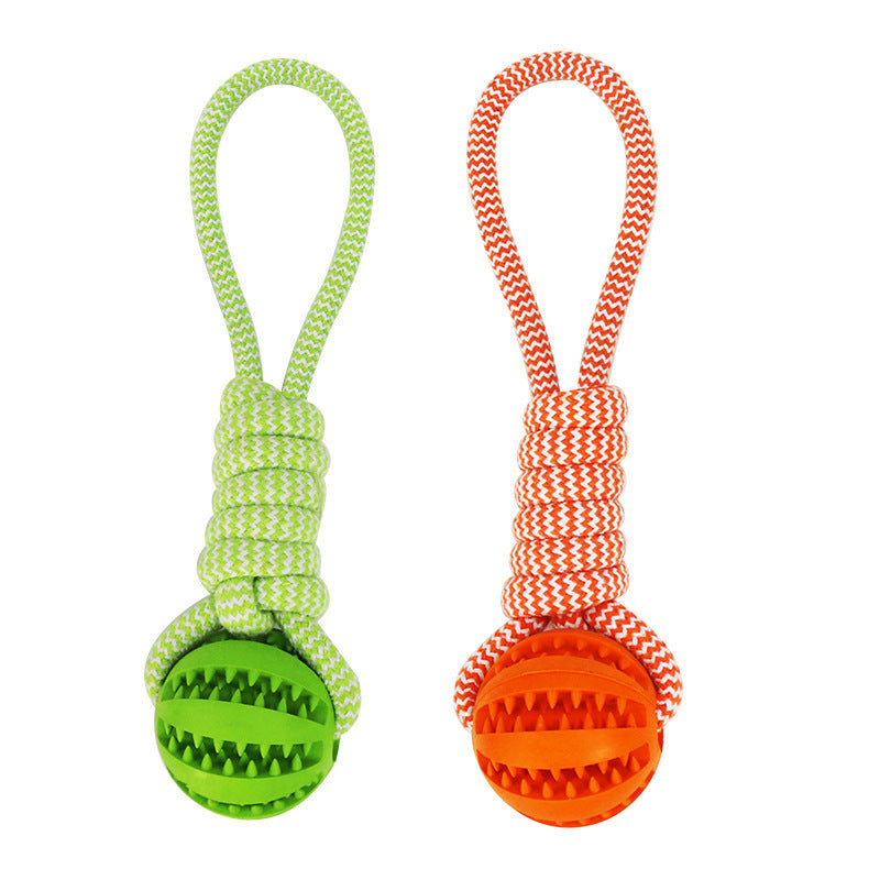 Interactive Dog Toys: Chew-Proof Hemp Rope & Treat Balls - Best Pet Village