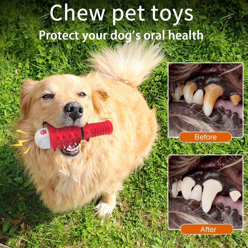 PROKE Squeak & Chew: Dog Chew Toy for Super Chewers - Best Pet Village