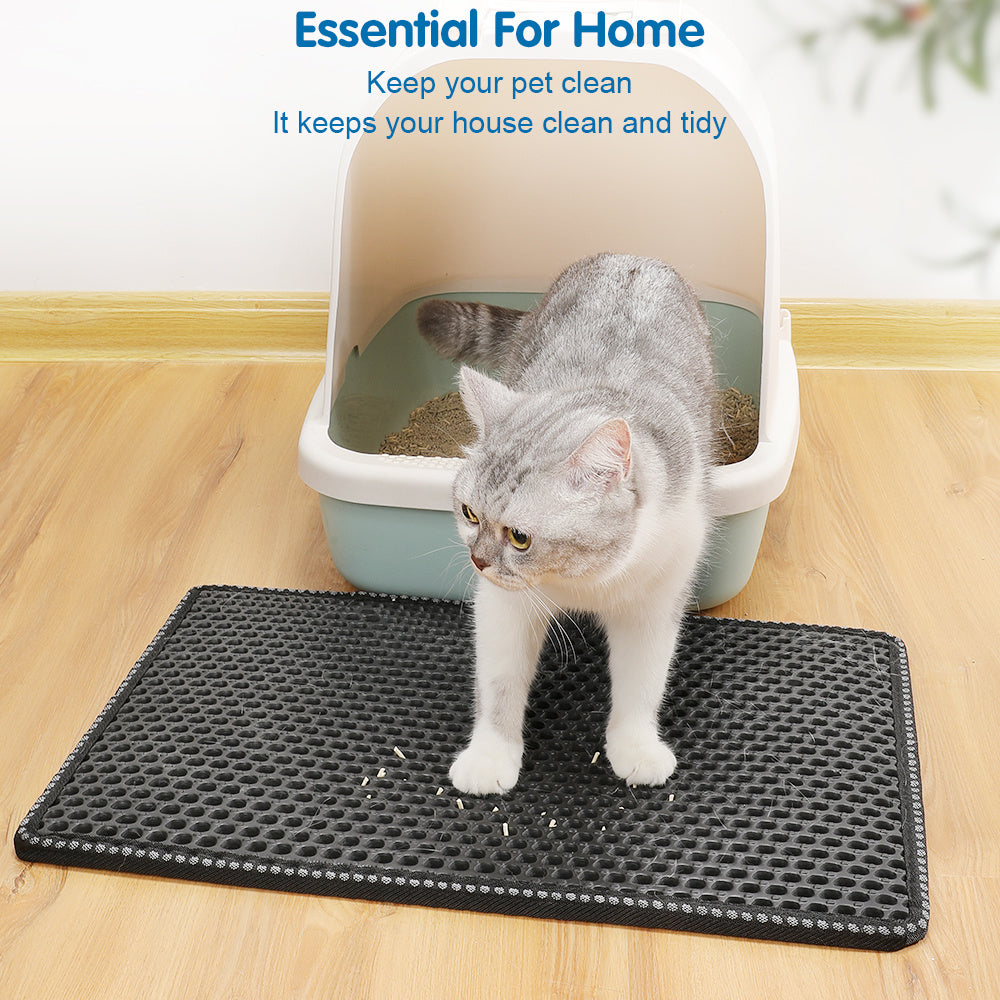 Cat Litter Mat – Ultimate Litter Box Cleanup!