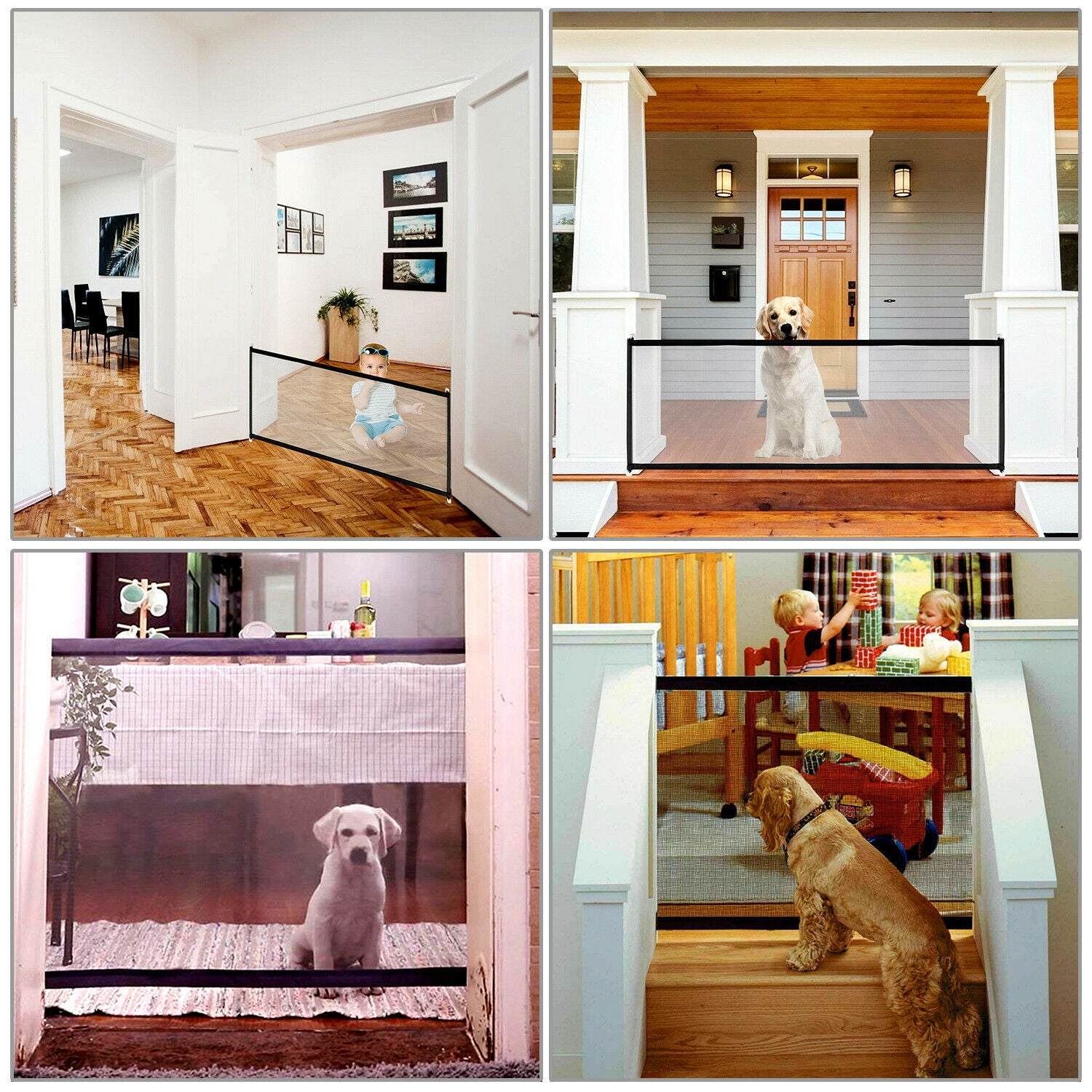 Portable Pet & Baby Safety Gate: Easy-Install - Best Pet Village