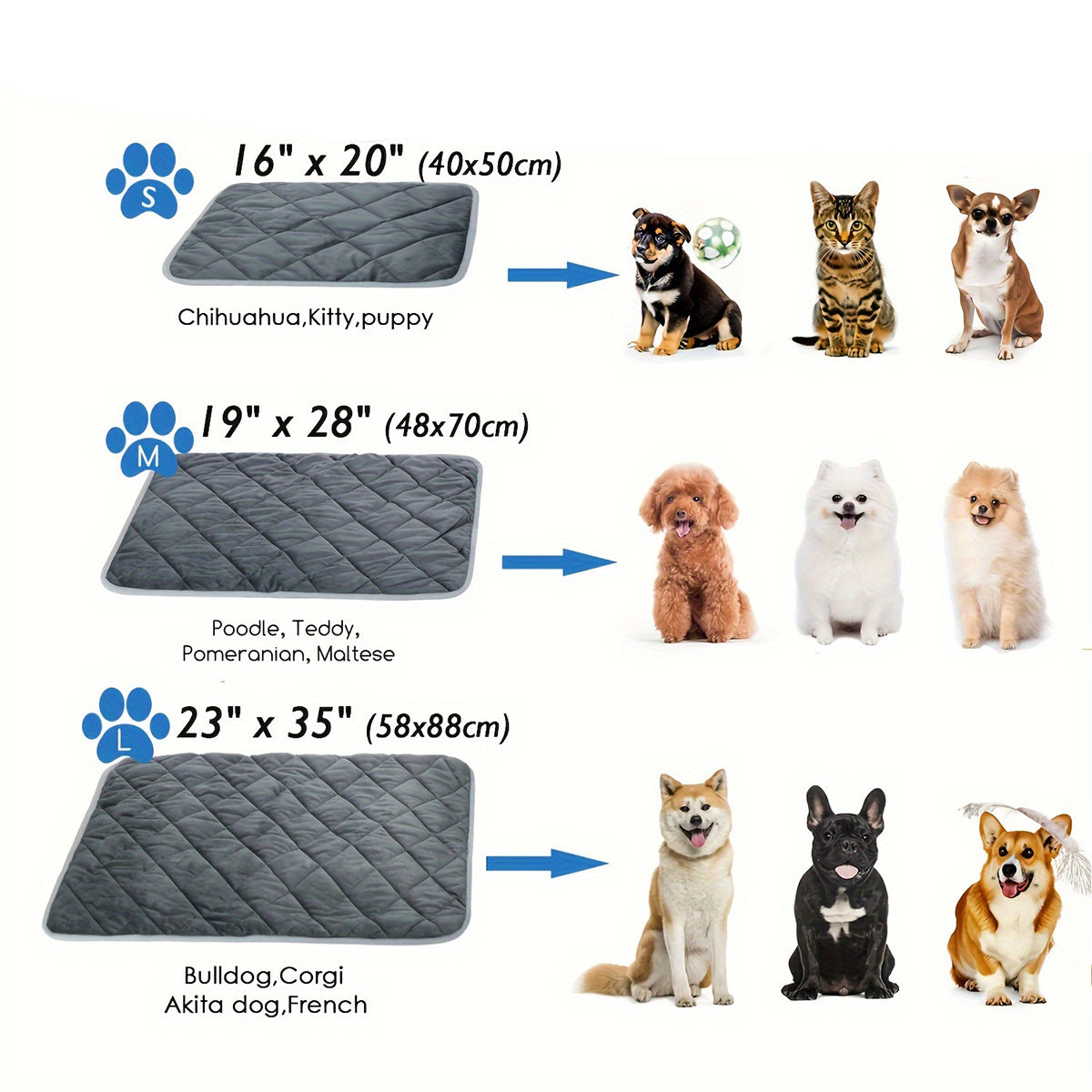 Washable Thermal Mat for Dogs & Cats - Best Pet Village