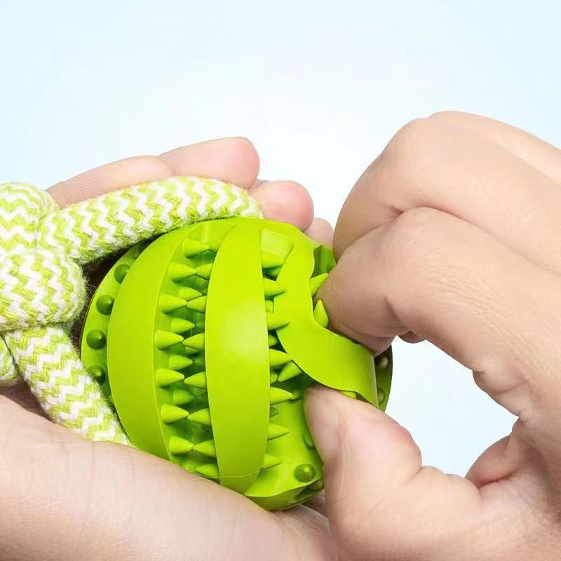 Interactive Dog Toys: Chew-Proof Hemp Rope & Treat Balls - Best Pet Village