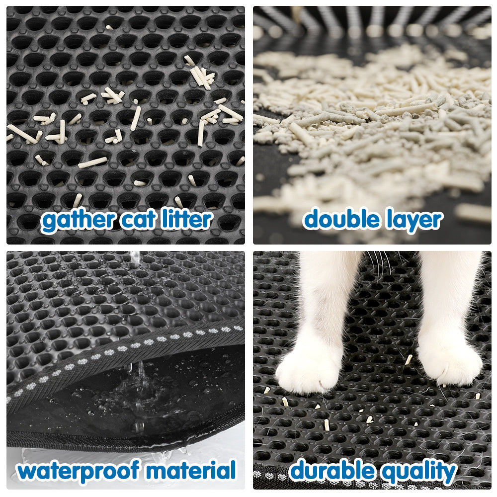 Cat Litter Mat – Ultimate Litter Box Cleanup!