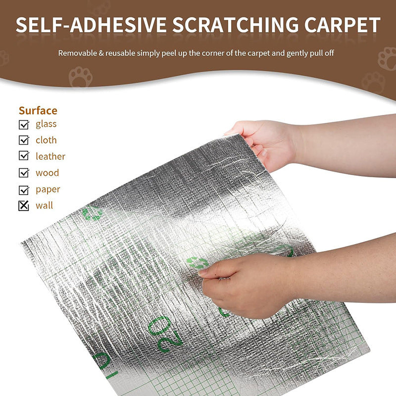 Self-Adhesive Carpet Cats Scratch Board - Best Pet Village