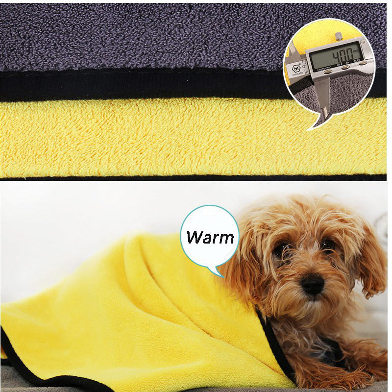 Ultra-Absorbent Dog Towel: Quick-Dry Microfiber for Pets - Best Pet Village