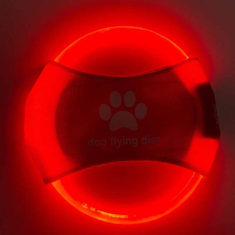 Fun LED Glowing Dog Flying Discs: Interactive Training & Play Toy for Pets - Best Pet Village